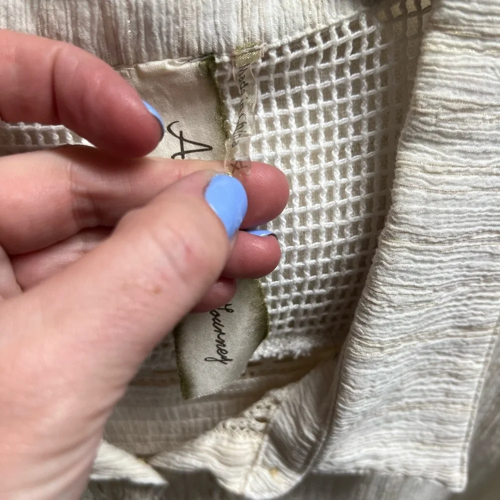 Arata selling journey long sleeve top off-white - Picture 3 of 3